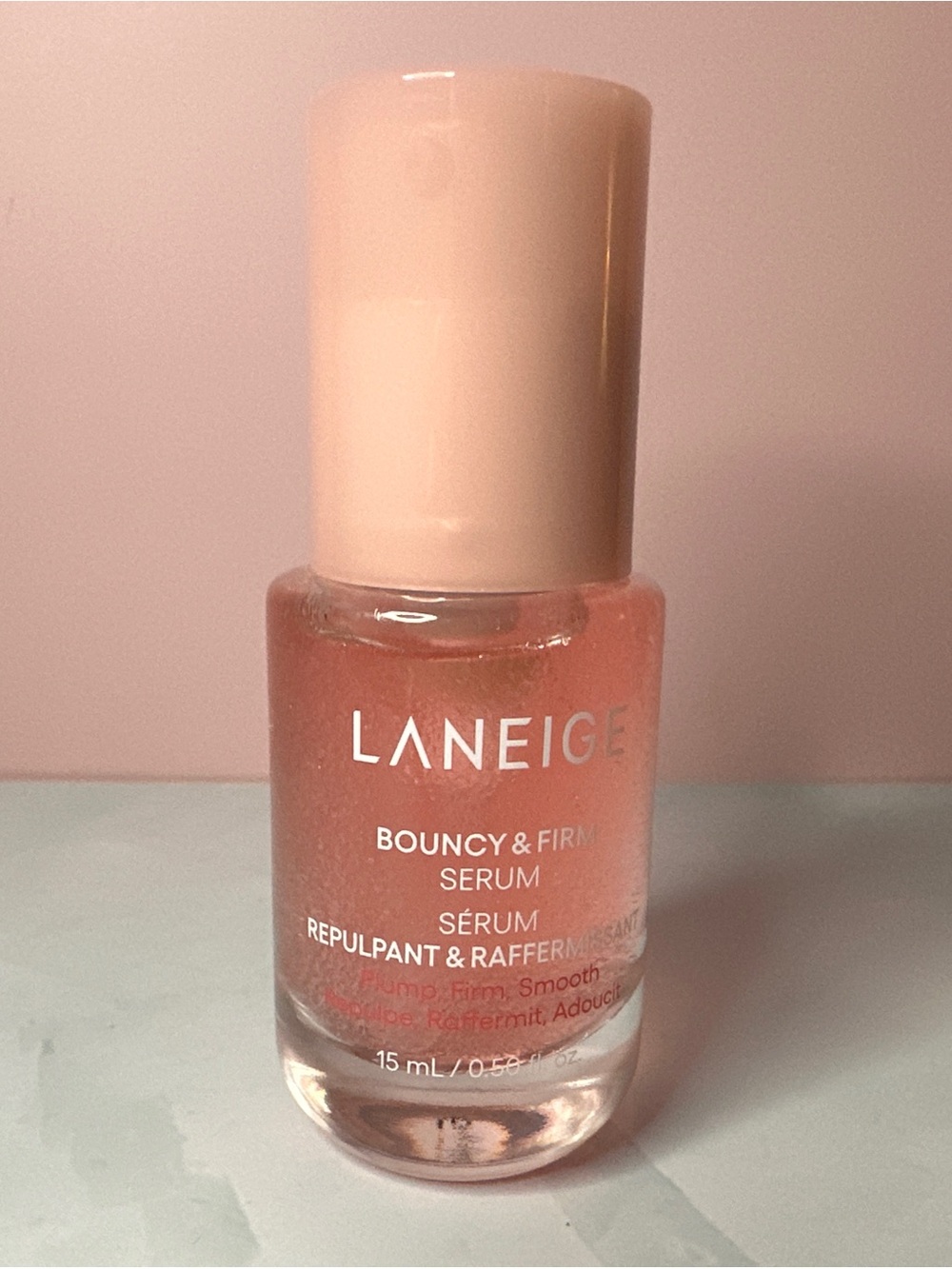 LANEIGE Bouncy & Firm Serum - Peach Pink